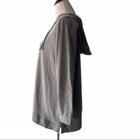 Cable & Gauge Hooded Grey Top size M - Picture 3 of 5